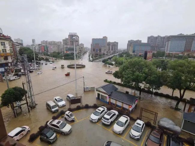 暴雨后的富川縣。譚山泉 攝（修圖）.jpg