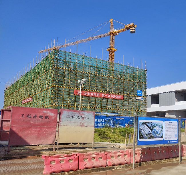 金橋市場(chǎng)三期項目(A地塊)綜合樓工程。吳泳錦 攝（修圖）.jpg
